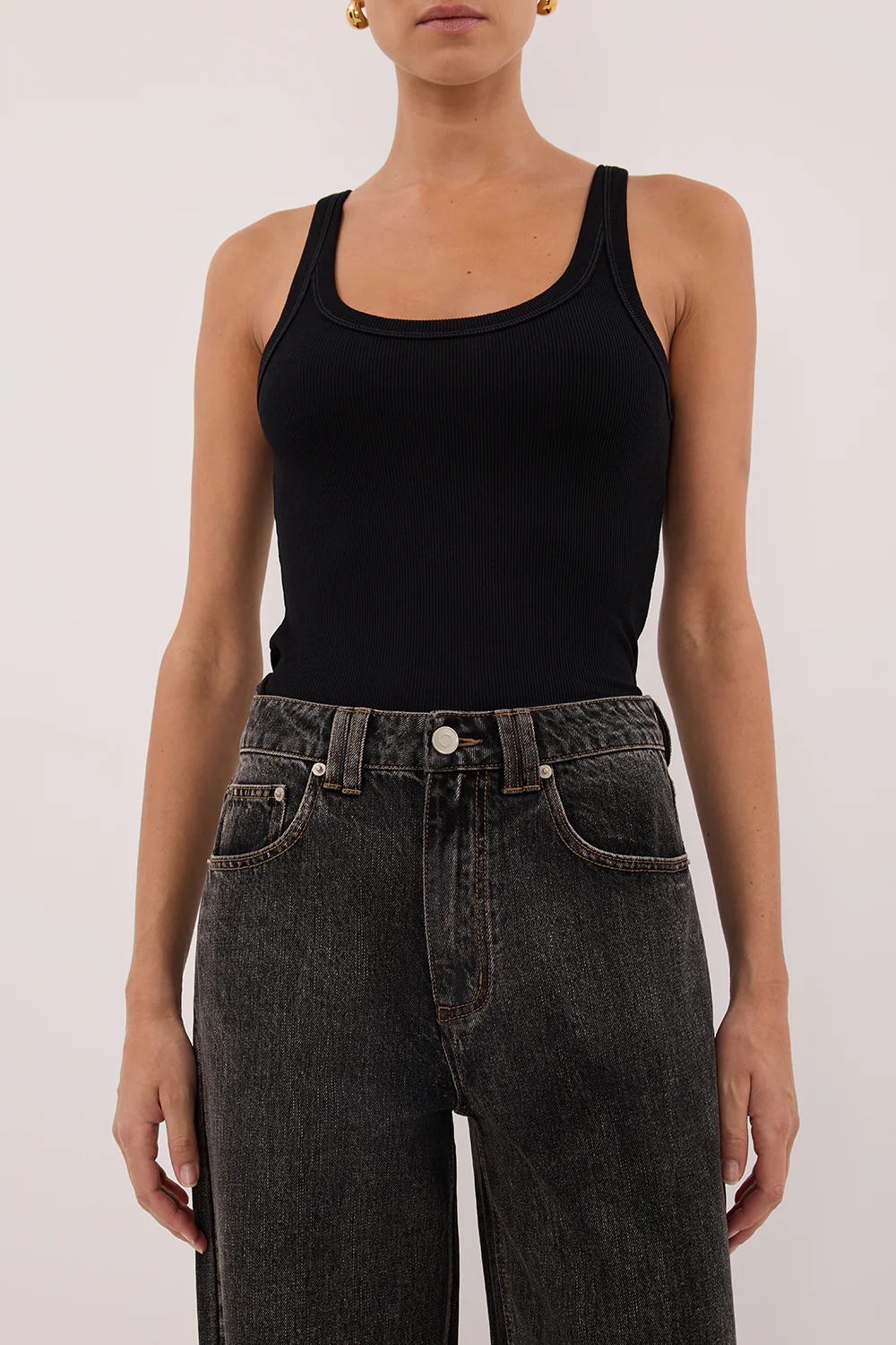 REAGAN 2.0 WASHED BLACK SLOUCHY JEAN - Image 5