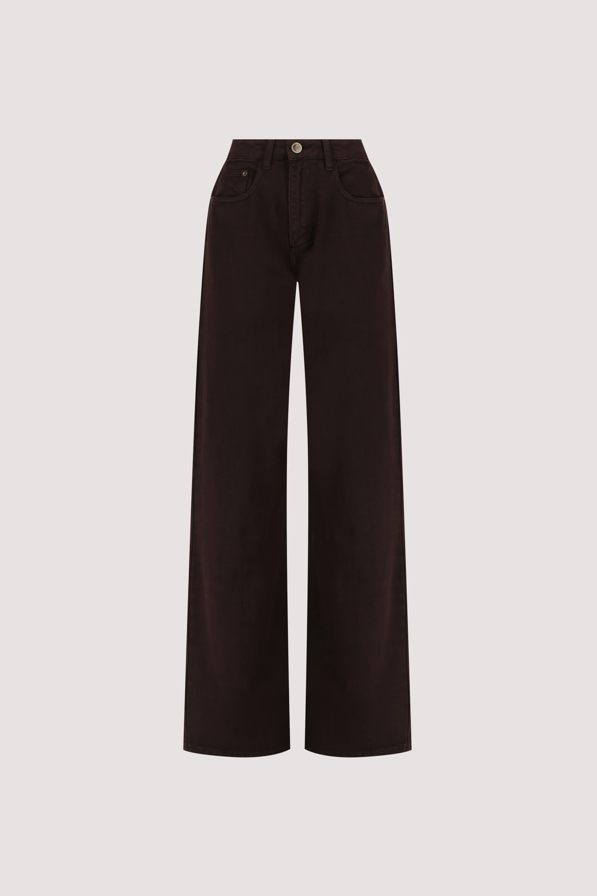 REAGAN 2.0 BURNT CHOC TALL SLOUCHY JEAN - Image 6