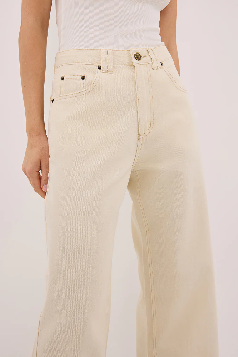 REAGAN 2.0 NATURAL SLOUCHY JEAN - Image 5