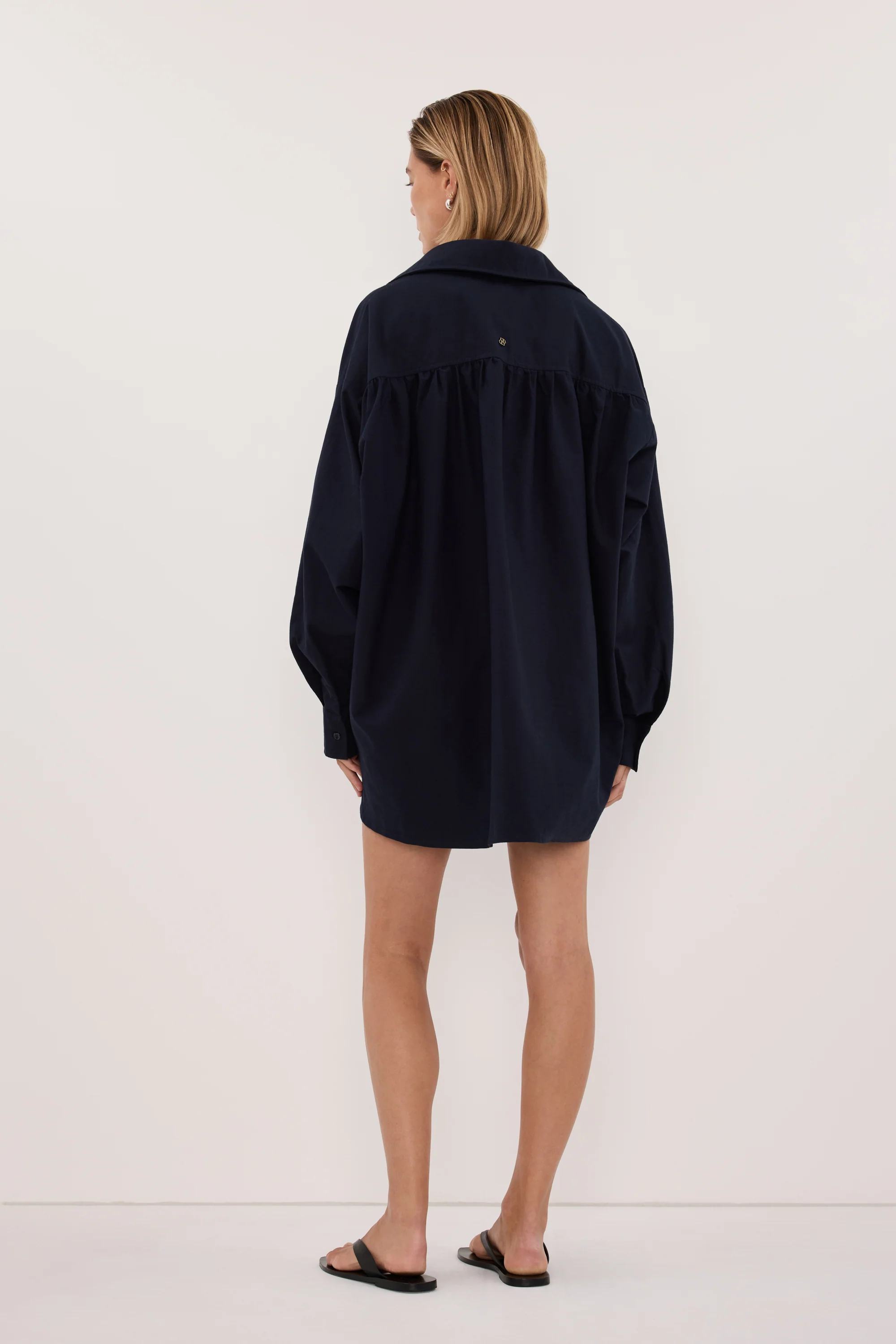 RHEA INK DRAWSTRING COTTON SHORT - Image 4