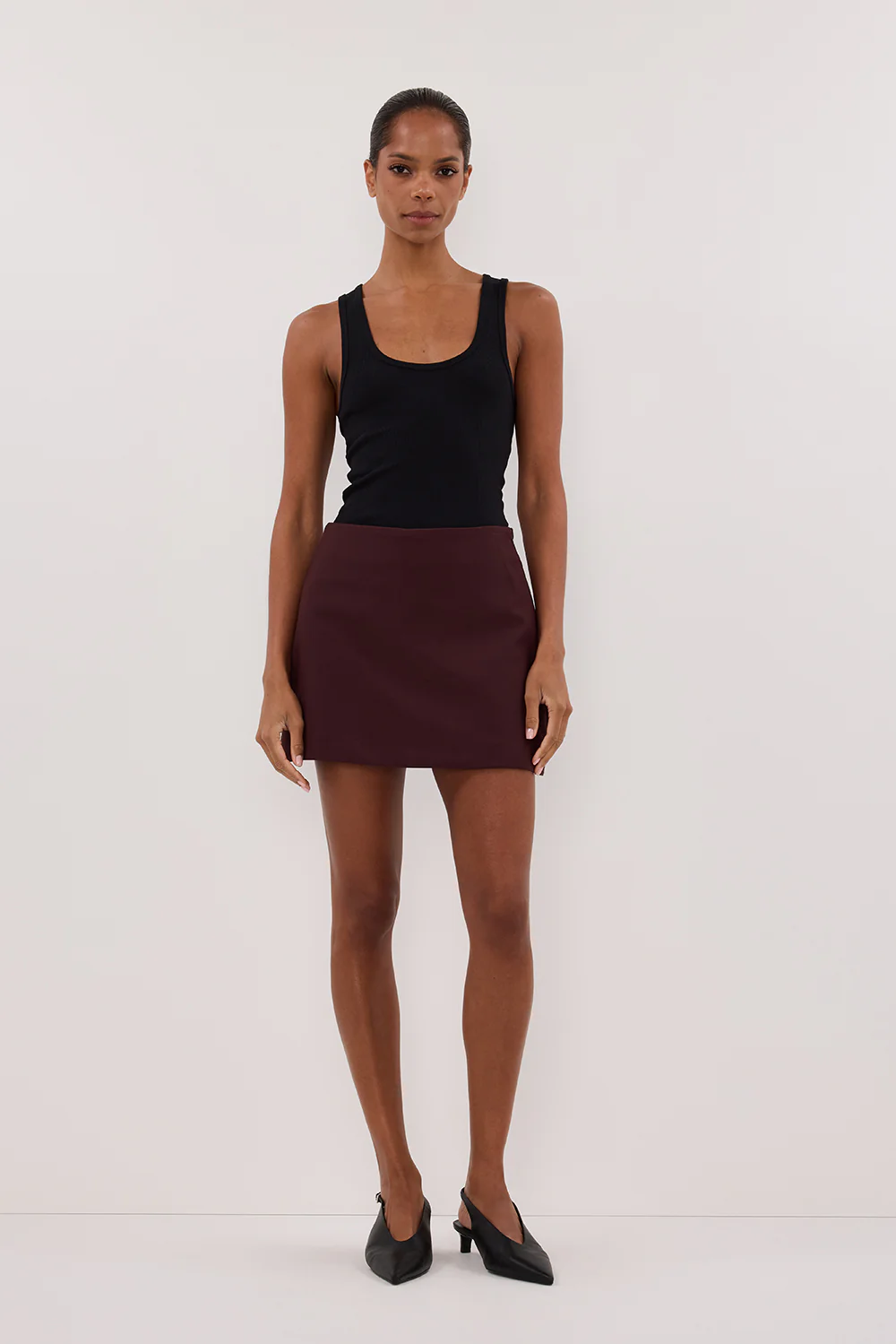 RITA WALNUT SKORT - Image 6