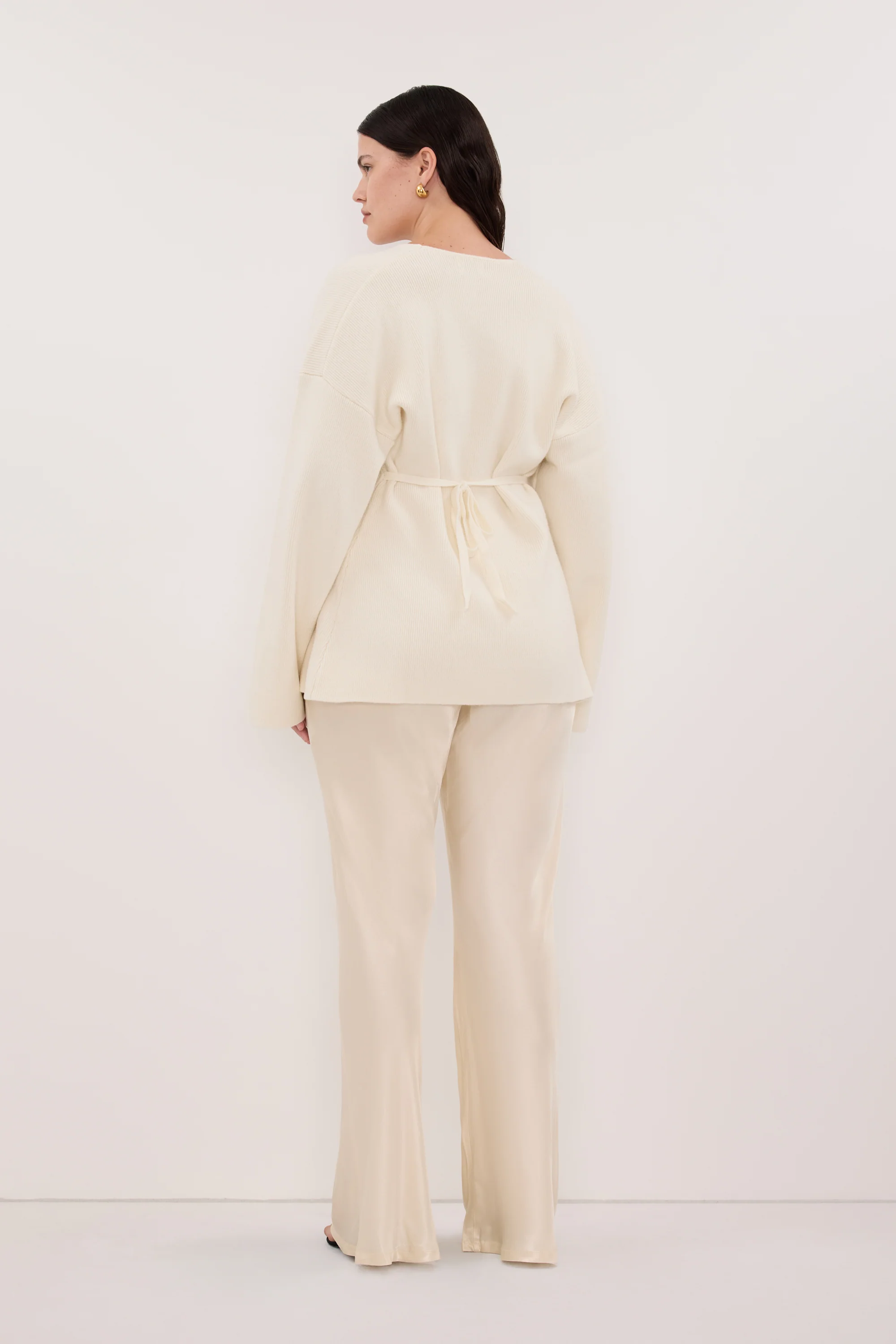 SCOUT CREAM LONG SLEEVE KNIT TOP - Image 7