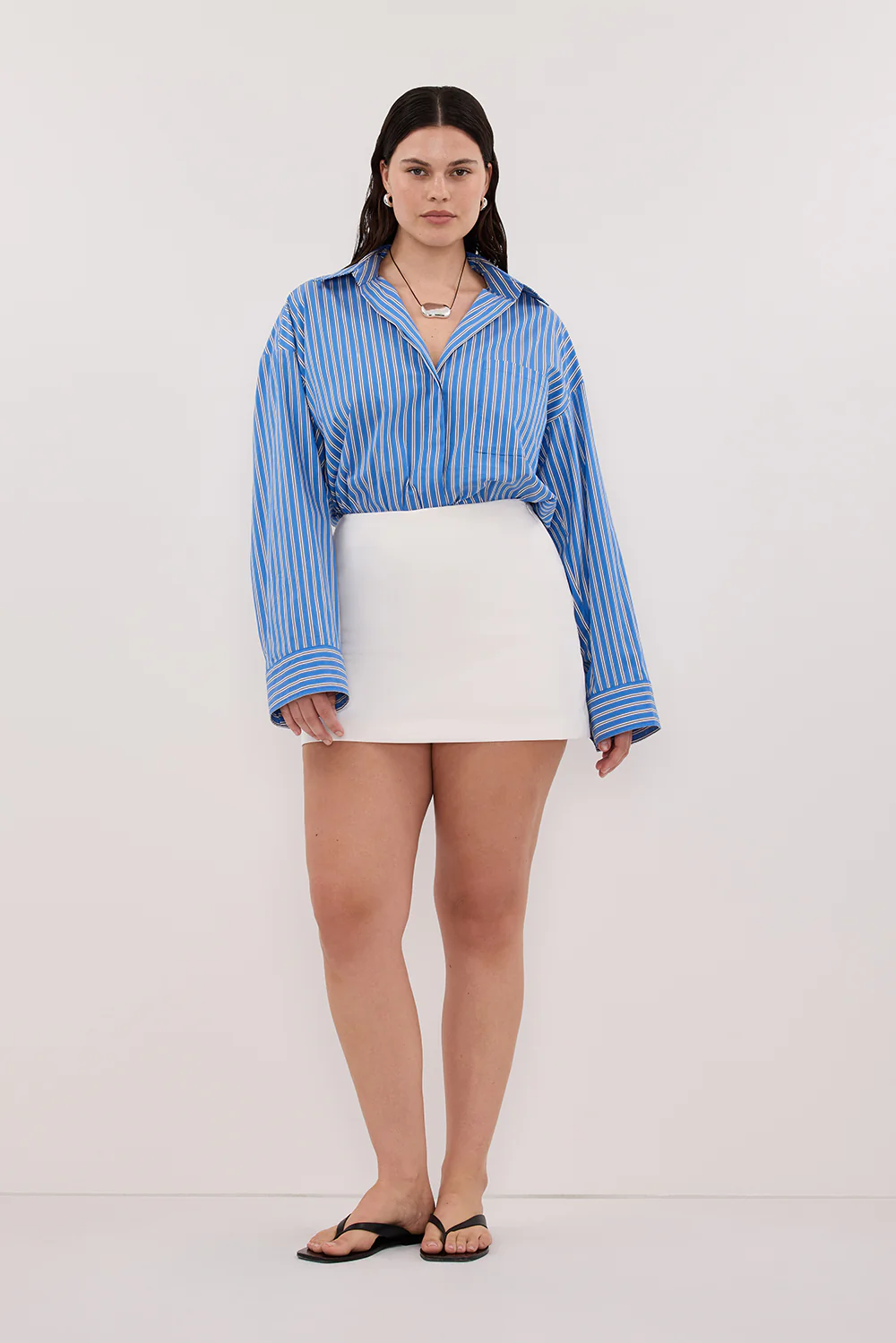 SOHO WHITE TAILORED SKORT - Image 6