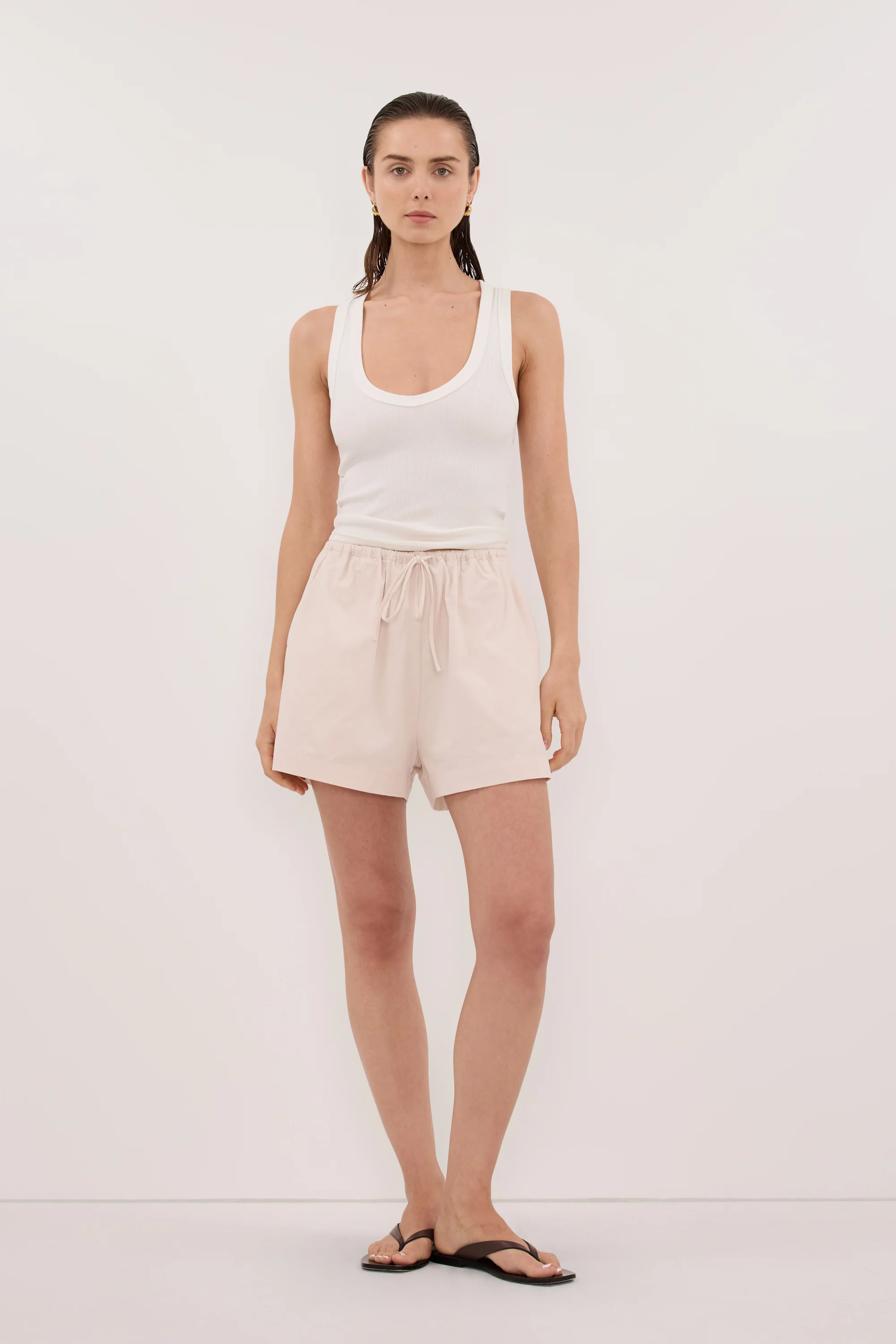 SOMMER POWDER POPLIN SHORT - Image 5