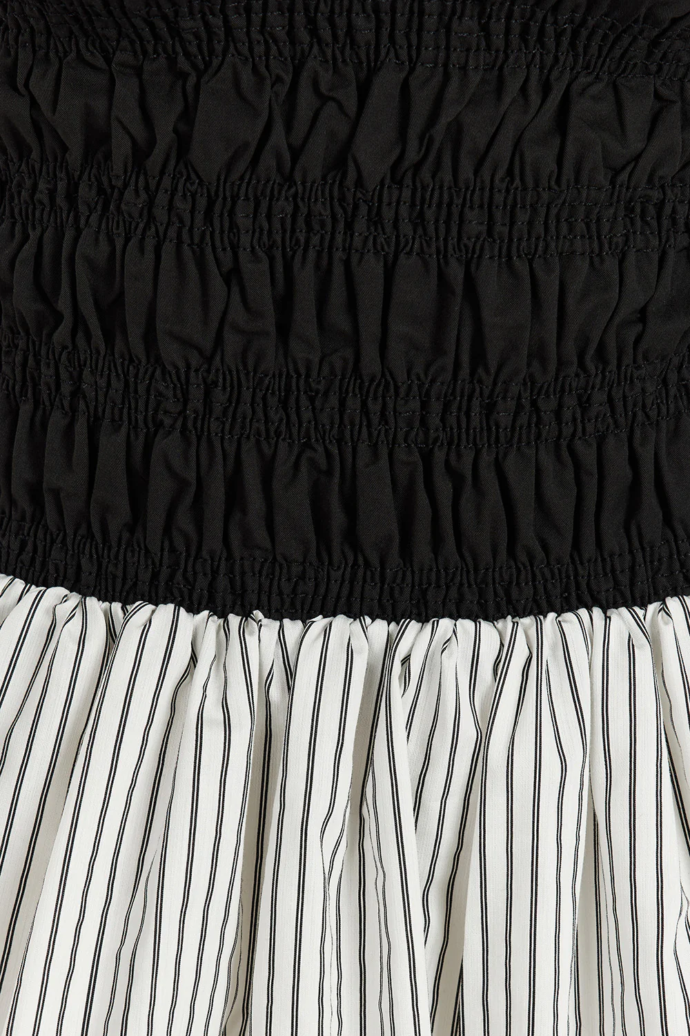 STOCKHOLM STRIPE SILK BLEND MINI DRESS - Image 5