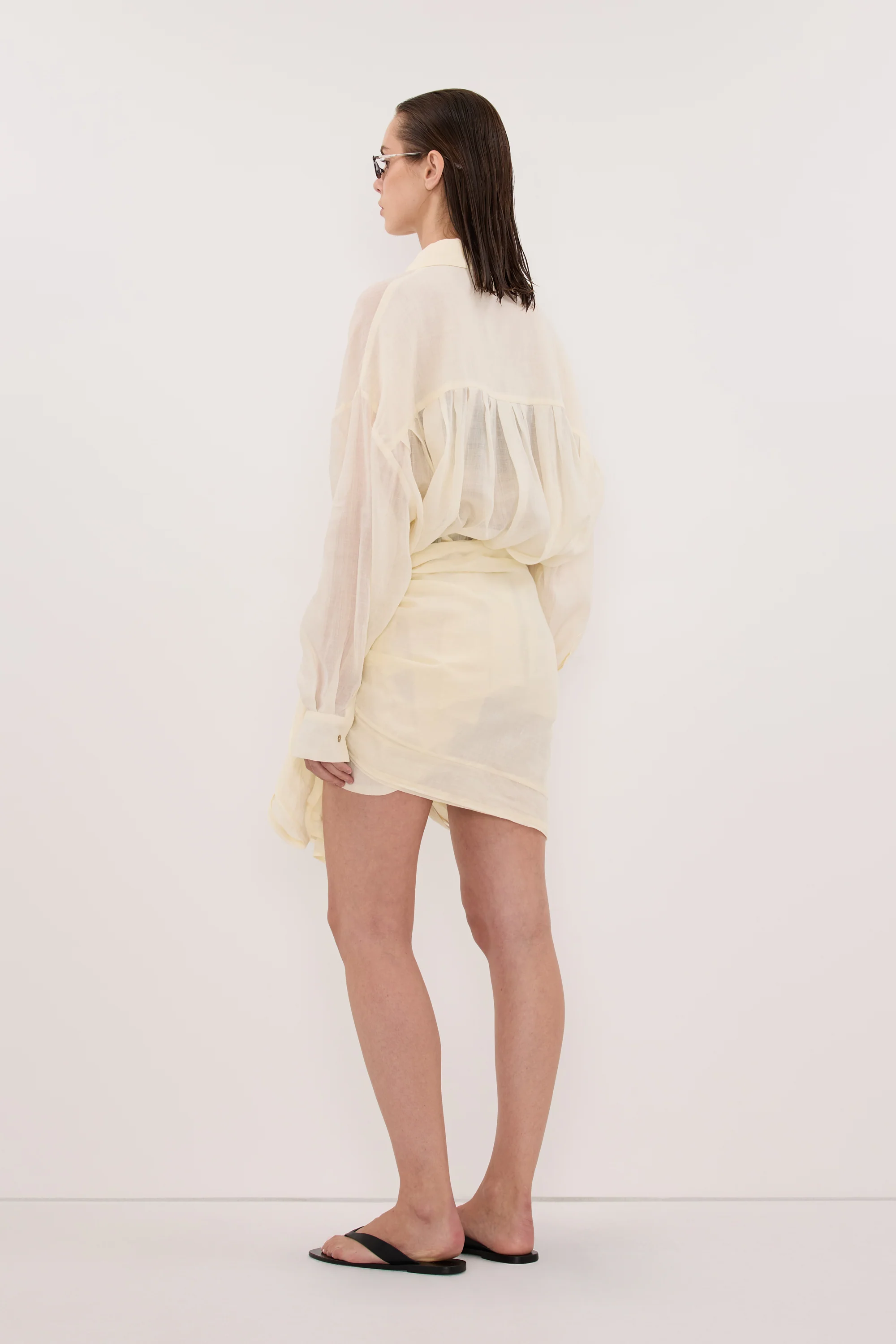 TROPEZ STRAW RAMIE SARONG - Image 4