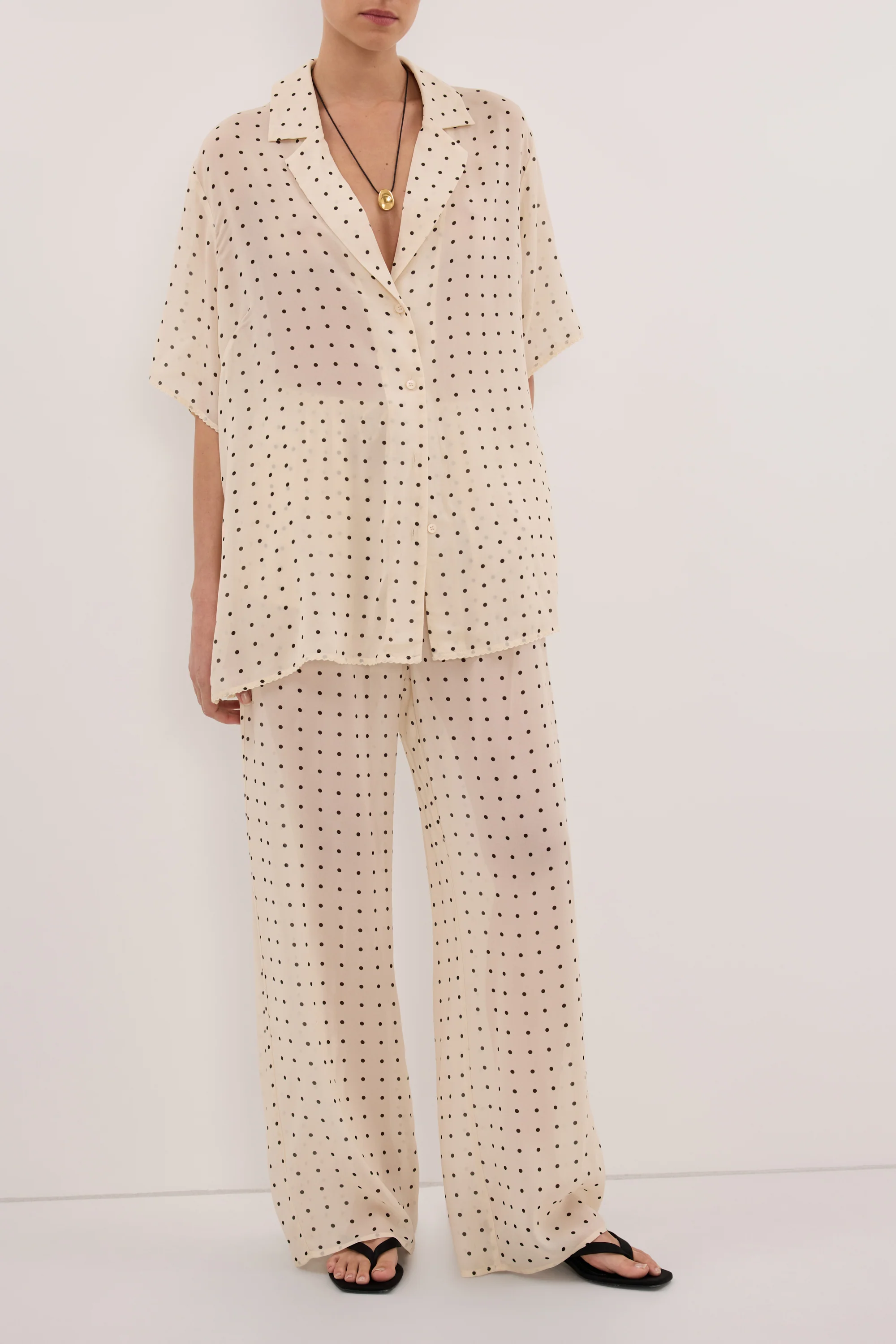 VANESSA SANDSTONE SPOT PANT - Image 2