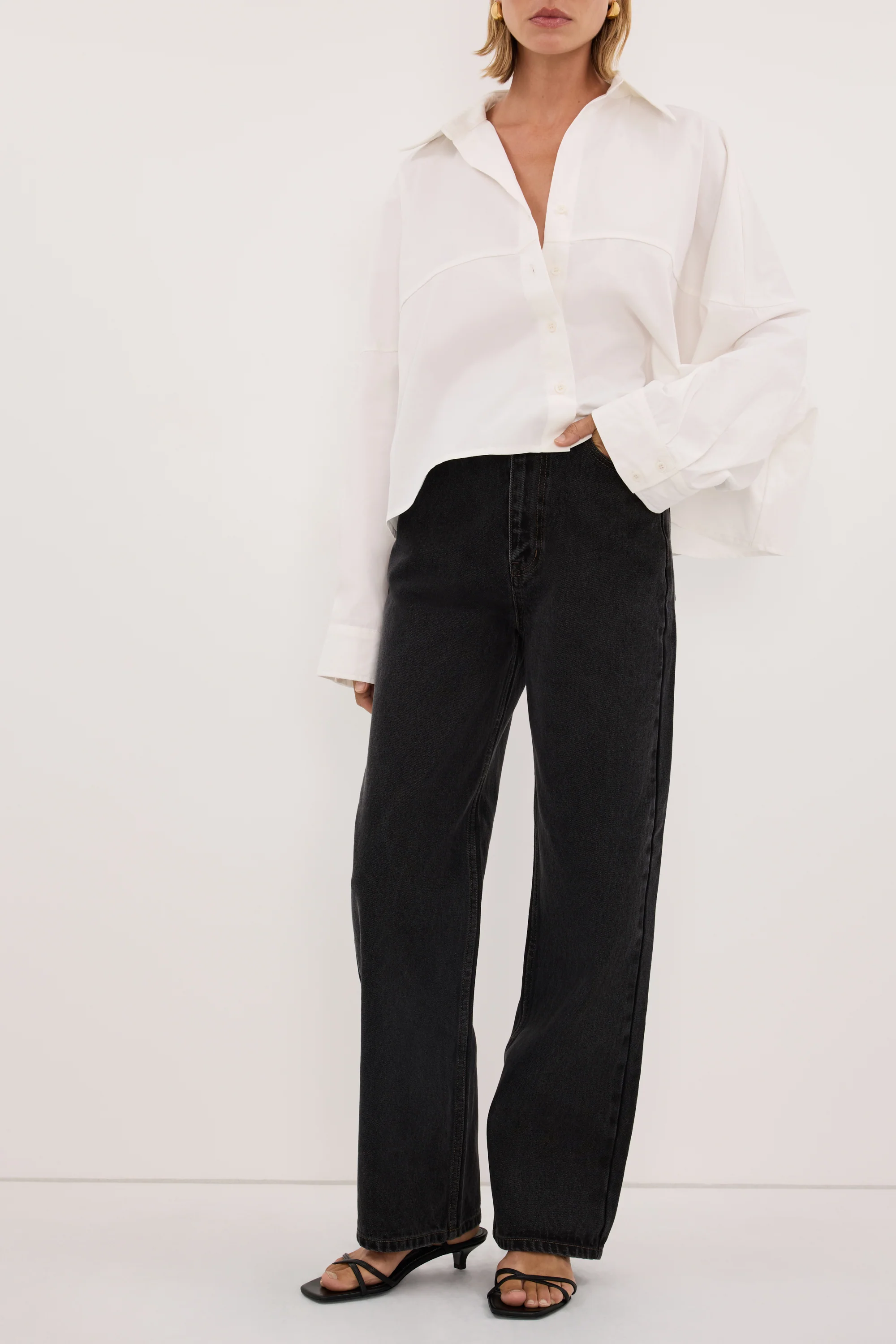 WESTIN BLACK RINSE STRAIGHT JEAN - Image 2