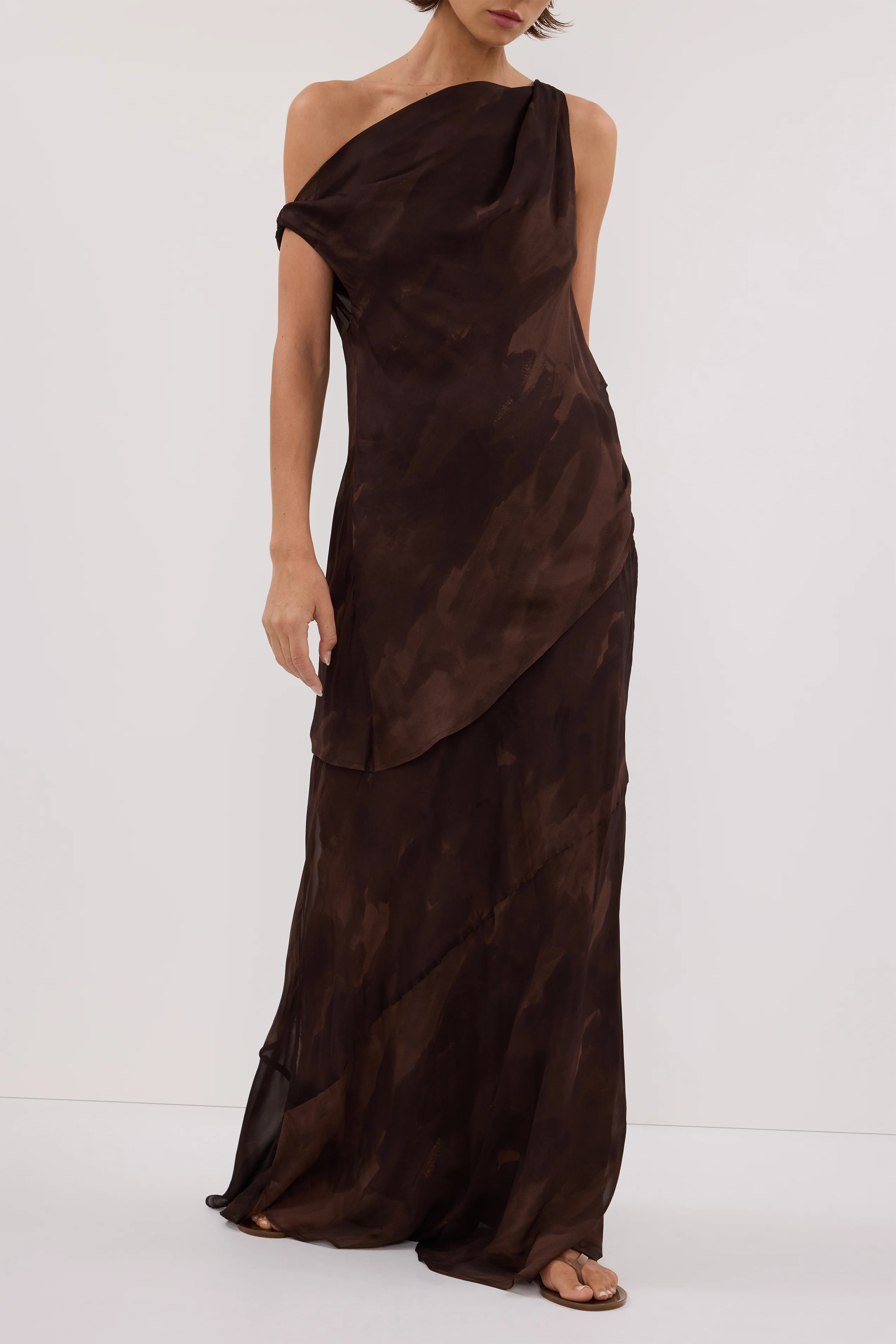 WILLOW CHOC PRINT MIDI SKIRT - Image 2