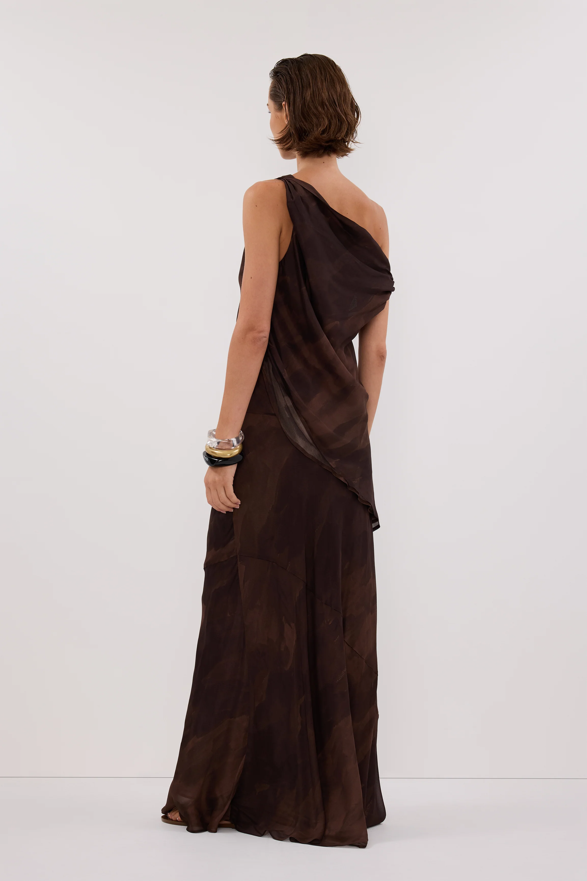 WILLOW CHOC PRINT MIDI SKIRT - Image 4
